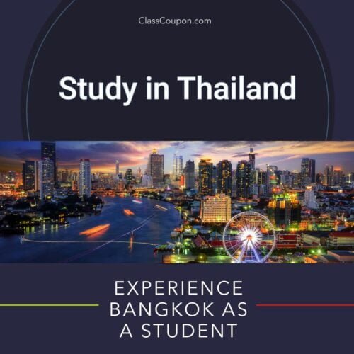 Study in Bangkok, Thailand at a university or language school and get a long-term student visa. You can study Thai, Mandarin, Japanese, or Korean.