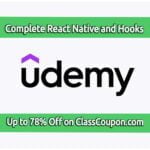 The "Complete React Native + Hooks Course" on Udemy is an extensive program designed to equip learners with the skills needed to develop real-world mobile applications using React Native.