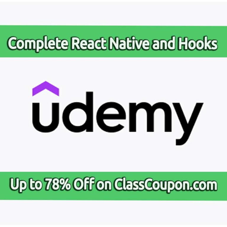 The "Complete React Native + Hooks Course" on Udemy is an extensive program designed to equip learners with the skills needed to develop real-world mobile applications using React Native.