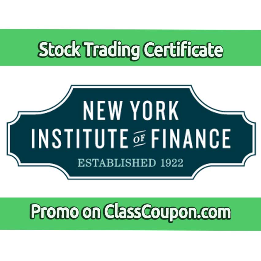 The Stock Trading Professional Certificate program by the New York Institute of Finance provides a comprehensive education in the fundamentals of stock trading and financial markets.