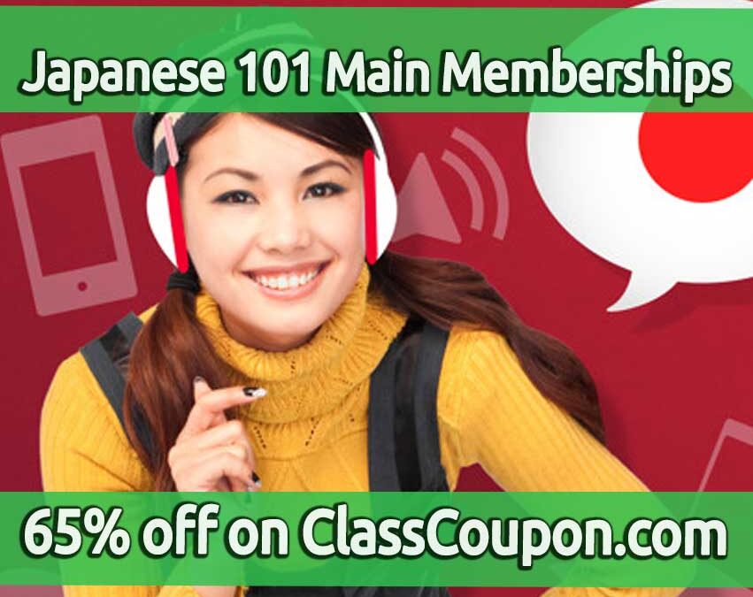 Learn Japanese with Class Coupon and JapanesePod101 and and get 65% present off Japanese Class memberships with our coupon links. This makes it easier and more affordable to start your language learning journey. By using Class Coupon, you can explore JapanesePod101’s offerings and find the best fit for your learning needs without committing to a full subscription right away.