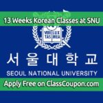 Seoul National University's Korean Language Education Center (KLEC) offers a 13-week Intensive Korean Language Program designed for learners who want to deeply immerse themselves in the language and culture of Korea.